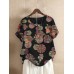 <b>Notice</b>: Undefined variable: alt_image in <b>/www/wwwroot/www.easyclothmall.com/vqmod/vqcache/vq2-catalog_view_theme_fastor_template_product_product.tpl</b> on line <b>162</b>Floral Print O-neck Short Sleeved Summer T-shirts For Women