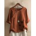 <b>Notice</b>: Undefined variable: alt_image in <b>/www/wwwroot/www.easyclothmall.com/vqmod/vqcache/vq2-catalog_view_theme_fastor_template_product_product.tpl</b> on line <b>162</b>Flower Butterfly Print Round Neck Long Sleeve Button T-shirts For Women