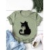 <b>Notice</b>: Undefined variable: alt_image in <b>/www/wwwroot/www.easyclothmall.com/vqmod/vqcache/vq2-catalog_view_theme_fastor_template_product_product.tpl</b> on line <b>155</b>Women Cartoon Cat Letter Printed O-Neck Casual Short Sleeve T-Shirts