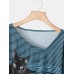 <b>Notice</b>: Undefined variable: alt_image in <b>/www/wwwroot/www.easyclothmall.com/vqmod/vqcache/vq2-catalog_view_theme_fastor_template_product_product.tpl</b> on line <b>162</b>Women Cartoon Cat Striped V-Neck Casual Long Sleeve T-Shirt