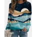 <b>Notice</b>: Undefined variable: alt_image in <b>/www/wwwroot/www.easyclothmall.com/vqmod/vqcache/vq2-catalog_view_theme_fastor_template_product_product.tpl</b> on line <b>155</b>Women Casual Landscape Printed Colorful O-neck Long Sleeve Blouse