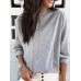 <b>Notice</b>: Undefined variable: alt_image in <b>/www/wwwroot/www.easyclothmall.com/vqmod/vqcache/vq2-catalog_view_theme_fastor_template_product_product.tpl</b> on line <b>162</b>Women Casual Pure Color Long Sleeve T-Shirts