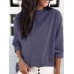 <b>Notice</b>: Undefined variable: alt_image in <b>/www/wwwroot/www.easyclothmall.com/vqmod/vqcache/vq2-catalog_view_theme_fastor_template_product_product.tpl</b> on line <b>162</b>Women Casual Pure Color Long Sleeve T-Shirts