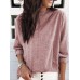 <b>Notice</b>: Undefined variable: alt_image in <b>/www/wwwroot/www.easyclothmall.com/vqmod/vqcache/vq2-catalog_view_theme_fastor_template_product_product.tpl</b> on line <b>155</b>Women Casual Pure Color Long Sleeve T-Shirts
