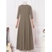 <b>Notice</b>: Undefined variable: alt_image in <b>/www/wwwroot/www.easyclothmall.com/vqmod/vqcache/vq2-catalog_view_theme_fastor_template_product_product.tpl</b> on line <b>162</b>Women Casual Calf Length Side Pocket Irregular Hem Midi Dresses