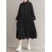 <b>Notice</b>: Undefined variable: alt_image in <b>/www/wwwroot/www.easyclothmall.com/vqmod/vqcache/vq2-catalog_view_theme_fastor_template_product_product.tpl</b> on line <b>162</b>Women Corduroy CasualLace-up Ruffles Hem Loose Full Sleeve Mid-Calf Length Midi Dress
