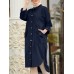 <b>Notice</b>: Undefined variable: alt_image in <b>/www/wwwroot/www.easyclothmall.com/vqmod/vqcache/vq2-catalog_view_theme_fastor_template_product_product.tpl</b> on line <b>162</b>Women Corduroy Solid Moslem Style Collared Raglan Button Front High Low Dress