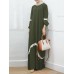 <b>Notice</b>: Undefined variable: alt_image in <b>/www/wwwroot/www.easyclothmall.com/vqmod/vqcache/vq2-catalog_view_theme_fastor_template_product_product.tpl</b> on line <b>162</b>Women Lace Kaftan Tunic Solid Color Ankle Length Casual Midi Dresses