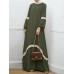 <b>Notice</b>: Undefined variable: alt_image in <b>/www/wwwroot/www.easyclothmall.com/vqmod/vqcache/vq2-catalog_view_theme_fastor_template_product_product.tpl</b> on line <b>155</b>Women Lace Kaftan Tunic Solid Color Ankle Length Casual Midi Dresses