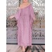 <b>Notice</b>: Undefined variable: alt_image in <b>/www/wwwroot/www.easyclothmall.com/vqmod/vqcache/vq2-catalog_view_theme_fastor_template_product_product.tpl</b> on line <b>162</b>Women Long Sleeve Lace Patchwork Bat Sleeve Kaftan Tunic Solid Color Pleats Midi Dresses