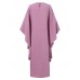 <b>Notice</b>: Undefined variable: alt_image in <b>/www/wwwroot/www.easyclothmall.com/vqmod/vqcache/vq2-catalog_view_theme_fastor_template_product_product.tpl</b> on line <b>162</b>Women Long Sleeve Lace Patchwork Bat Sleeve Kaftan Tunic Solid Color Pleats Midi Dresses