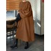 <b>Notice</b>: Undefined variable: alt_image in <b>/www/wwwroot/www.easyclothmall.com/vqmod/vqcache/vq2-catalog_view_theme_fastor_template_product_product.tpl</b> on line <b>162</b>Women Loose Thick Sweatshirt Solid Calf Length Casual Midi Dresses