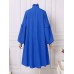 <b>Notice</b>: Undefined variable: alt_image in <b>/www/wwwroot/www.easyclothmall.com/vqmod/vqcache/vq2-catalog_view_theme_fastor_template_product_product.tpl</b> on line <b>162</b>Women Puff Long Sleeve Pleated Ruffle Hem Solid Casual Banquet Midi Dress