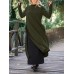 <b>Notice</b>: Undefined variable: alt_image in <b>/www/wwwroot/www.easyclothmall.com/vqmod/vqcache/vq2-catalog_view_theme_fastor_template_product_product.tpl</b> on line <b>162</b>Women Slitting Leisure Solid Long Sleeve Ankle Length Midi Dresses