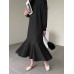 <b>Notice</b>: Undefined variable: alt_image in <b>/www/wwwroot/www.easyclothmall.com/vqmod/vqcache/vq2-catalog_view_theme_fastor_template_product_product.tpl</b> on line <b>162</b>Women Solid Color Sweatshirt Dress Ruffle Puff Sleeve Calf Length O-Neck Midi Dresses