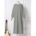 <b>Notice</b>: Undefined variable: alt_image in <b>/www/wwwroot/www.easyclothmall.com/vqmod/vqcache/vq2-catalog_view_theme_fastor_template_product_product.tpl</b> on line <b>162</b>Women Sweatshirt Solid Side Pockets Maxi Length Casual Midi Dresses