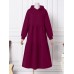 <b>Notice</b>: Undefined variable: alt_image in <b>/www/wwwroot/www.easyclothmall.com/vqmod/vqcache/vq2-catalog_view_theme_fastor_template_product_product.tpl</b> on line <b>162</b>Women Thick Loose Pleat Sweatshirt Calf Length Division Casual Midi Dresses
