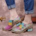 <b>Notice</b>: Undefined variable: alt_image in <b>/www/wwwroot/www.easyclothmall.com/vqmod/vqcache/vq2-catalog_view_theme_fastor_template_product_product.tpl</b> on line <b>162</b>Bohemian Bloom Polychromatic Embossed Flower Splicing Floral Genuine Leather Pumps