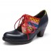 <b>Notice</b>: Undefined variable: alt_image in <b>/www/wwwroot/www.easyclothmall.com/vqmod/vqcache/vq2-catalog_view_theme_fastor_template_product_product.tpl</b> on line <b>162</b>Leather Contrast Splicing Cutout Lace-up Chunky Heel Pumps Dress Shoes