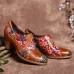 <b>Notice</b>: Undefined variable: alt_image in <b>/www/wwwroot/www.easyclothmall.com/vqmod/vqcache/vq2-catalog_view_theme_fastor_template_product_product.tpl</b> on line <b>162</b>Leather Floral Splicing Stitching Zipper Chunky Heel Pumps Dress Shoes