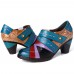 <b>Notice</b>: Undefined variable: alt_image in <b>/www/wwwroot/www.easyclothmall.com/vqmod/vqcache/vq2-catalog_view_theme_fastor_template_product_product.tpl</b> on line <b>162</b>Retro Fancy Embossed Pattern Genuine Leather Splicing Stylish Casual Pumps