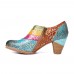 <b>Notice</b>: Undefined variable: alt_image in <b>/www/wwwroot/www.easyclothmall.com/vqmod/vqcache/vq2-catalog_view_theme_fastor_template_product_product.tpl</b> on line <b>162</b>Retro Floral Leather Splicing Zipper Chunky Heel Pumps Dress Shoes