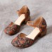 <b>Notice</b>: Undefined variable: alt_image in <b>/www/wwwroot/www.easyclothmall.com/vqmod/vqcache/vq2-catalog_view_theme_fastor_template_product_product.tpl</b> on line <b>162</b>Retro Leather Embossed Floral Buckle Ankle Strap Block Heel D'orsay Pumps