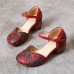 <b>Notice</b>: Undefined variable: alt_image in <b>/www/wwwroot/www.easyclothmall.com/vqmod/vqcache/vq2-catalog_view_theme_fastor_template_product_product.tpl</b> on line <b>155</b>Retro Leather Embossed Floral Buckle Ankle Strap Block Heel D'orsay Pumps