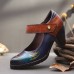 <b>Notice</b>: Undefined variable: alt_image in <b>/www/wwwroot/www.easyclothmall.com/vqmod/vqcache/vq2-catalog_view_theme_fastor_template_product_product.tpl</b> on line <b>162</b>Retro Painting Style Flower Decorated Delicate Buckle Genuine Leather Pumps