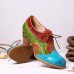 <b>Notice</b>: Undefined variable: alt_image in <b>/www/wwwroot/www.easyclothmall.com/vqmod/vqcache/vq2-catalog_view_theme_fastor_template_product_product.tpl</b> on line <b>162</b>Retro Splicing Embossed Leaves Genuine Leather Zipper Pumps