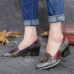 <b>Notice</b>: Undefined variable: alt_image in <b>/www/wwwroot/www.easyclothmall.com/vqmod/vqcache/vq2-catalog_view_theme_fastor_template_product_product.tpl</b> on line <b>162</b>Retro Splicing Floral Leather Slip On Block Heel Pumps Dress Shoes