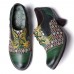 <b>Notice</b>: Undefined variable: alt_image in <b>/www/wwwroot/www.easyclothmall.com/vqmod/vqcache/vq2-catalog_view_theme_fastor_template_product_product.tpl</b> on line <b>162</b>Vintage Leather Floral Plaid Splicing Lace-up Green Chunky Heel Pumps