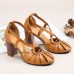 <b>Notice</b>: Undefined variable: alt_image in <b>/www/wwwroot/www.easyclothmall.com/vqmod/vqcache/vq2-catalog_view_theme_fastor_template_product_product.tpl</b> on line <b>155</b>Women Cross Strap Cutout Solid Color High Heels