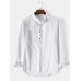 <b>Notice</b>: Undefined variable: alt_image in <b>/www/wwwroot/www.easyclothmall.com/vqmod/vqcache/vq2-catalog_view_theme_fastor_template_product_product.tpl</b> on line <b>162</b>Mens 100% Cotton Double Pocket Solid Color Long Sleeve Henley Shirts
