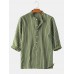 <b>Notice</b>: Undefined variable: alt_image in <b>/www/wwwroot/www.easyclothmall.com/vqmod/vqcache/vq2-catalog_view_theme_fastor_template_product_product.tpl</b> on line <b>162</b>Mens Casual Vertical Stripe Stand Collar Breathable Henley Shirts