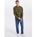<b>Notice</b>: Undefined variable: alt_image in <b>/www/wwwroot/www.easyclothmall.com/vqmod/vqcache/vq2-catalog_view_theme_fastor_template_product_product.tpl</b> on line <b>162</b>Mens Plaid Stand Collar High Low Cotton Long Sleeve Henley Shirts